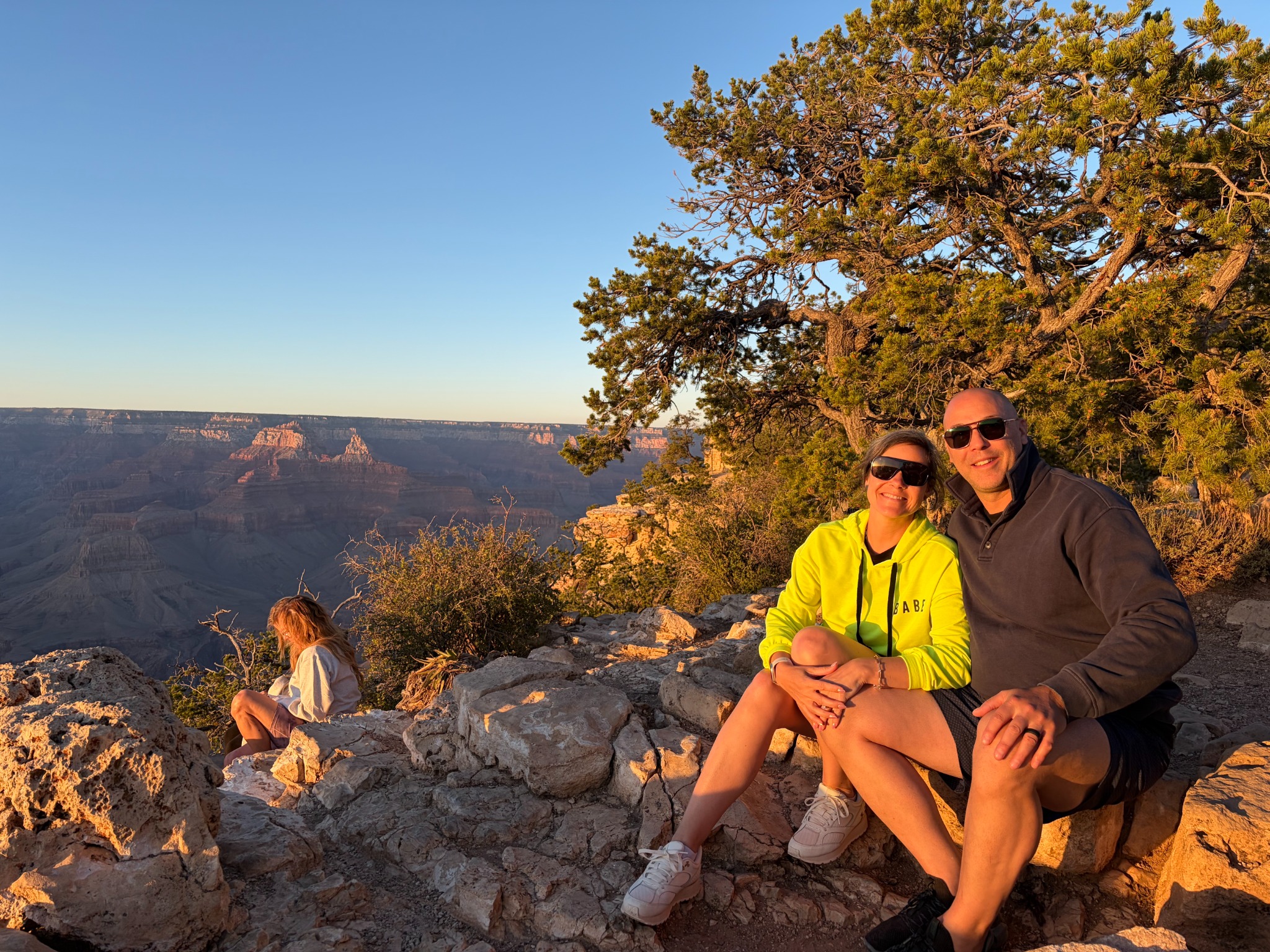 Maurice and Krista at the Grand Canyon