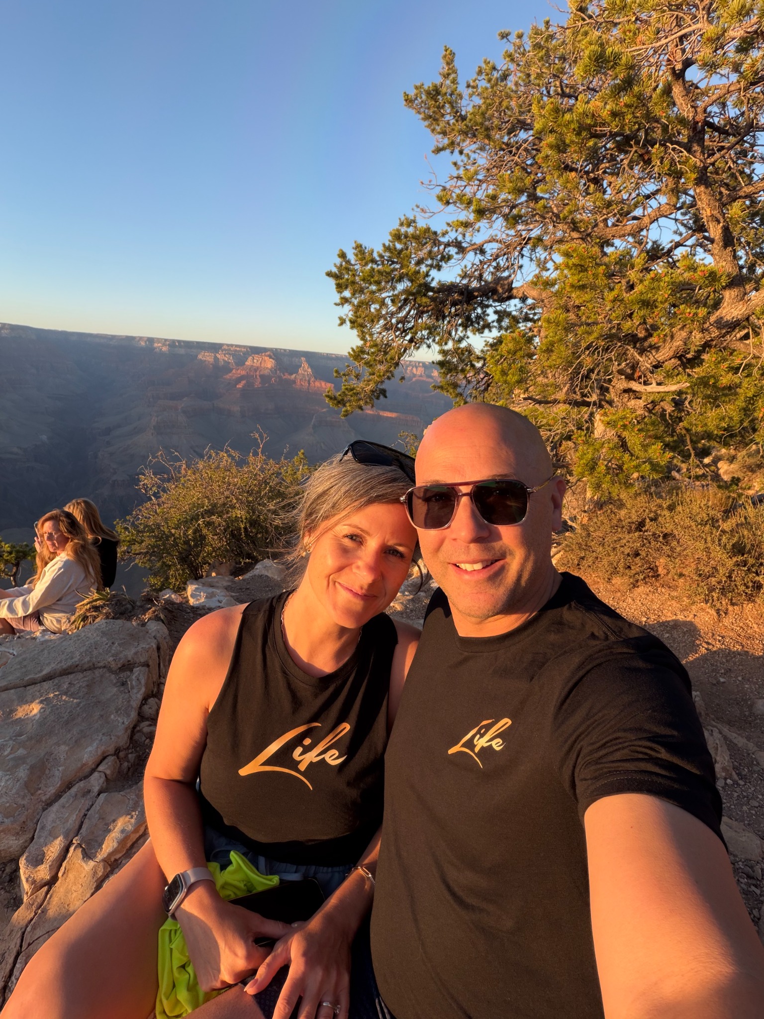 Maurice and Krista at the Grand Canyon