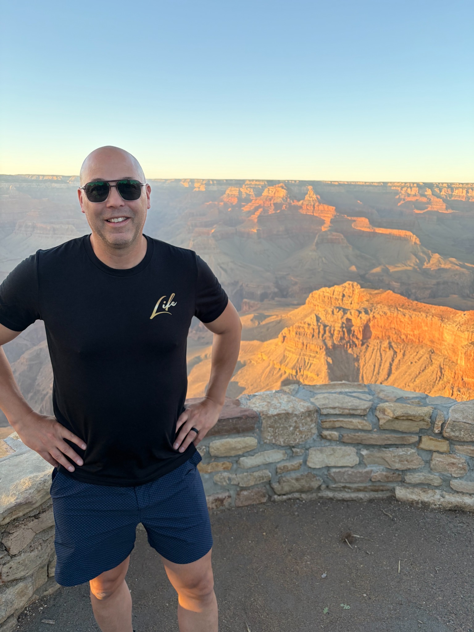 Maurice at the Grand Canyon