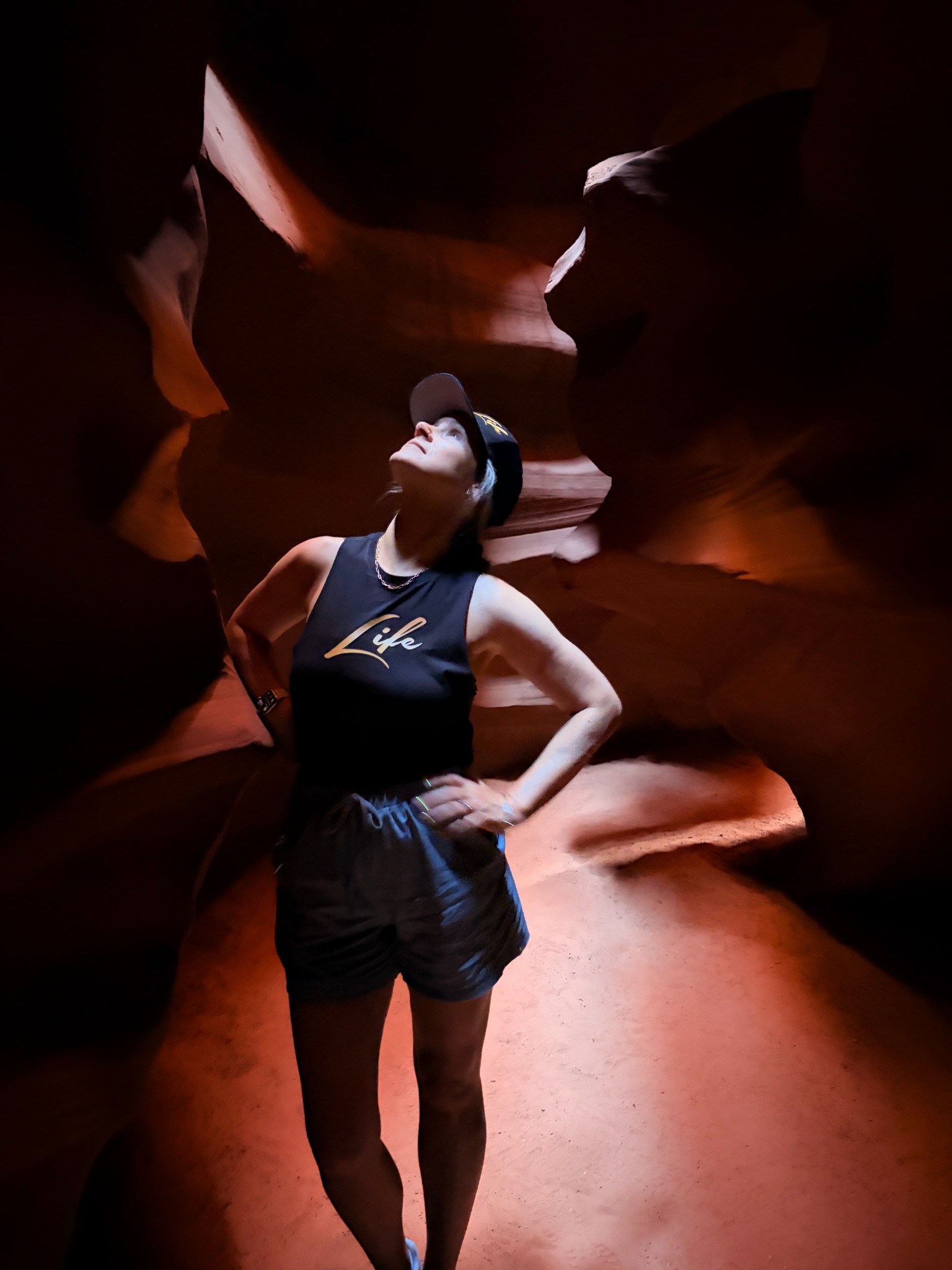 Krista in Antelope Canyon